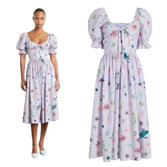 NWT HILL HOUSE The Ophelia Dress - Picture 2 of 4